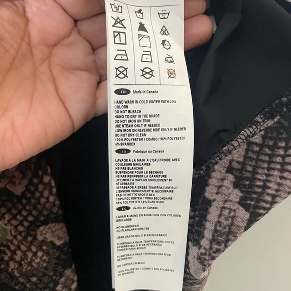 Joseph Ribkoff style 203690 with snake print and black skirt - Picture 11 of 11